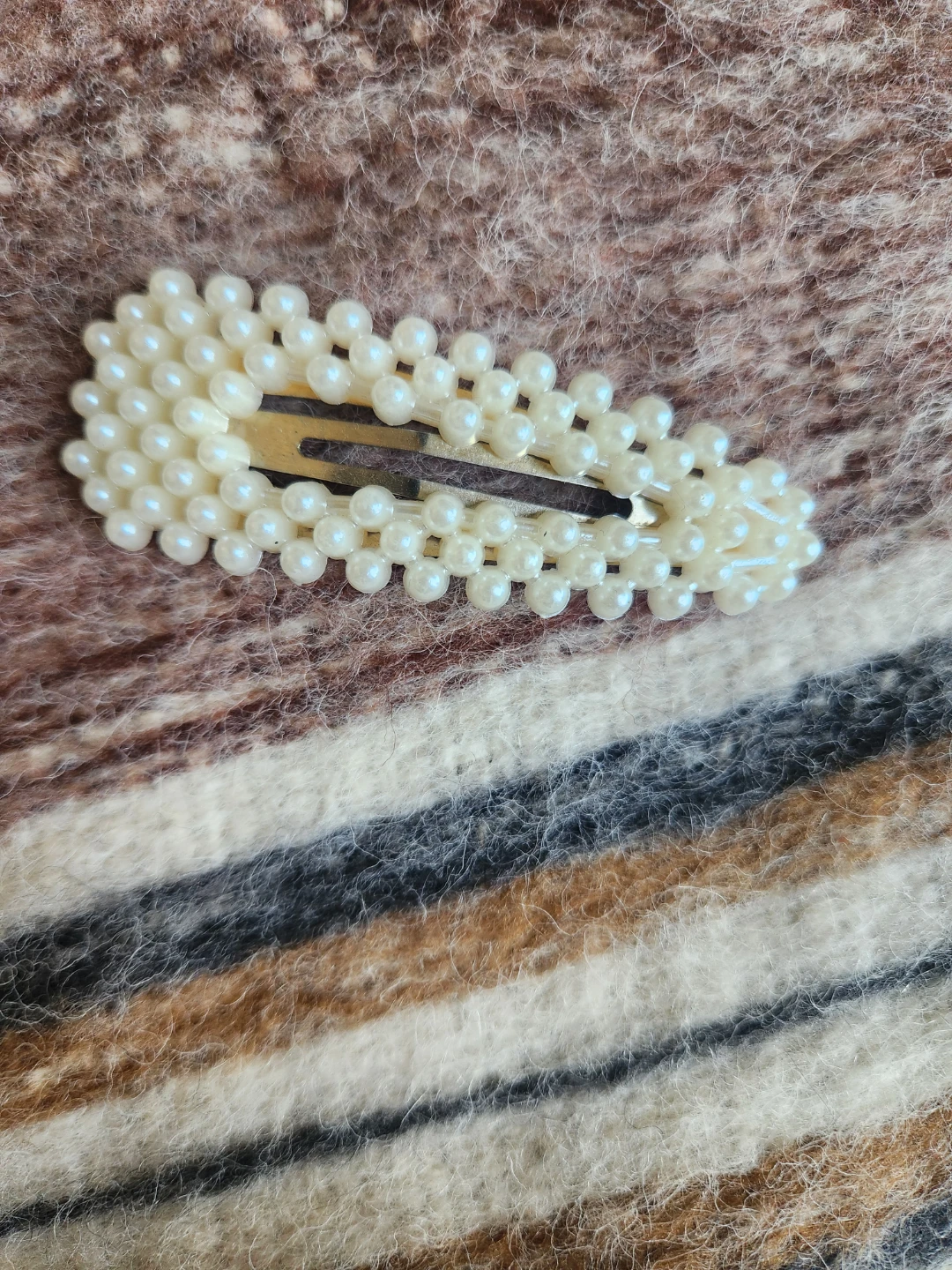 Pearl Accent Hair Clip