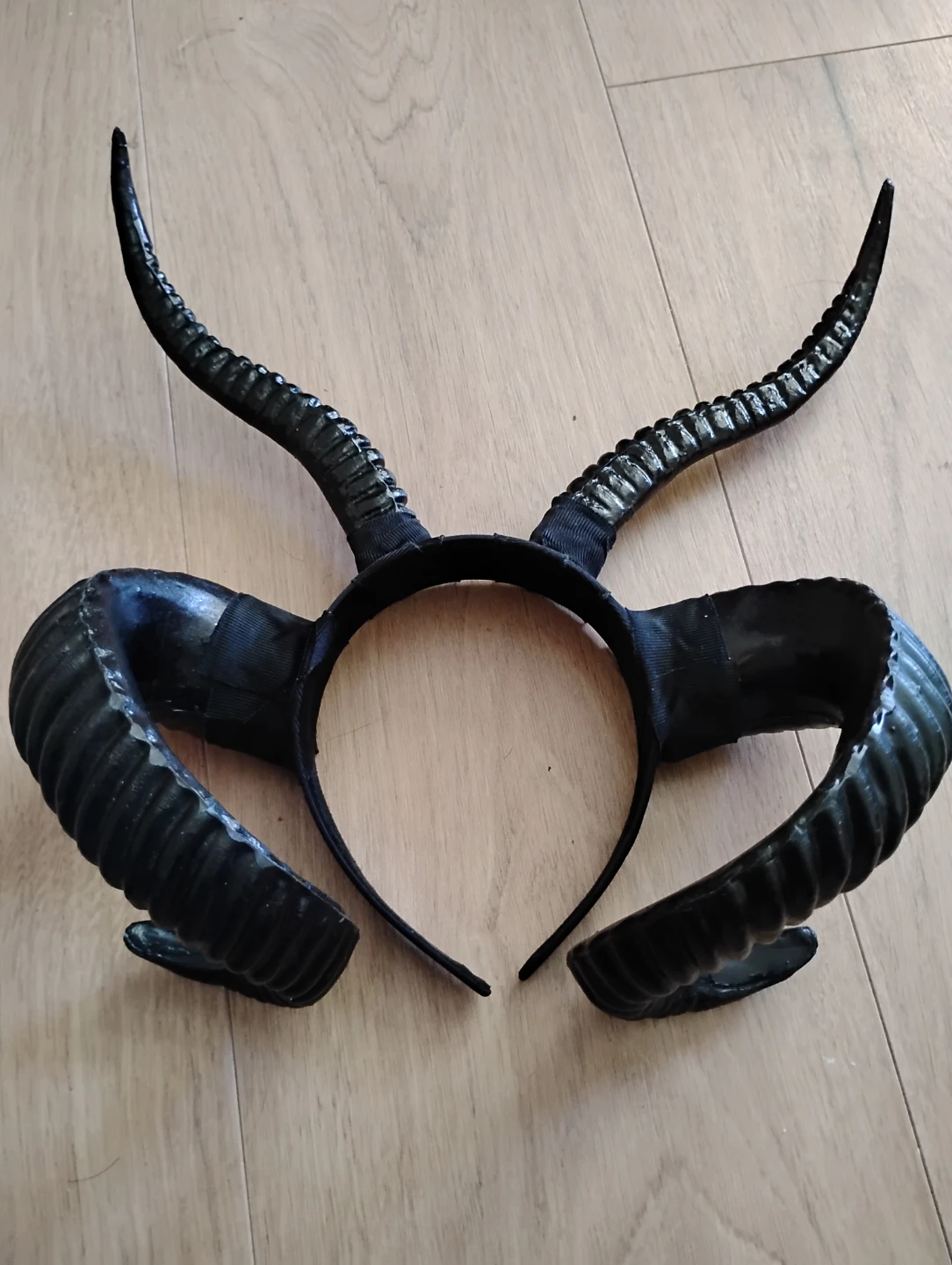 Black Ram Horns Headband - photo 2