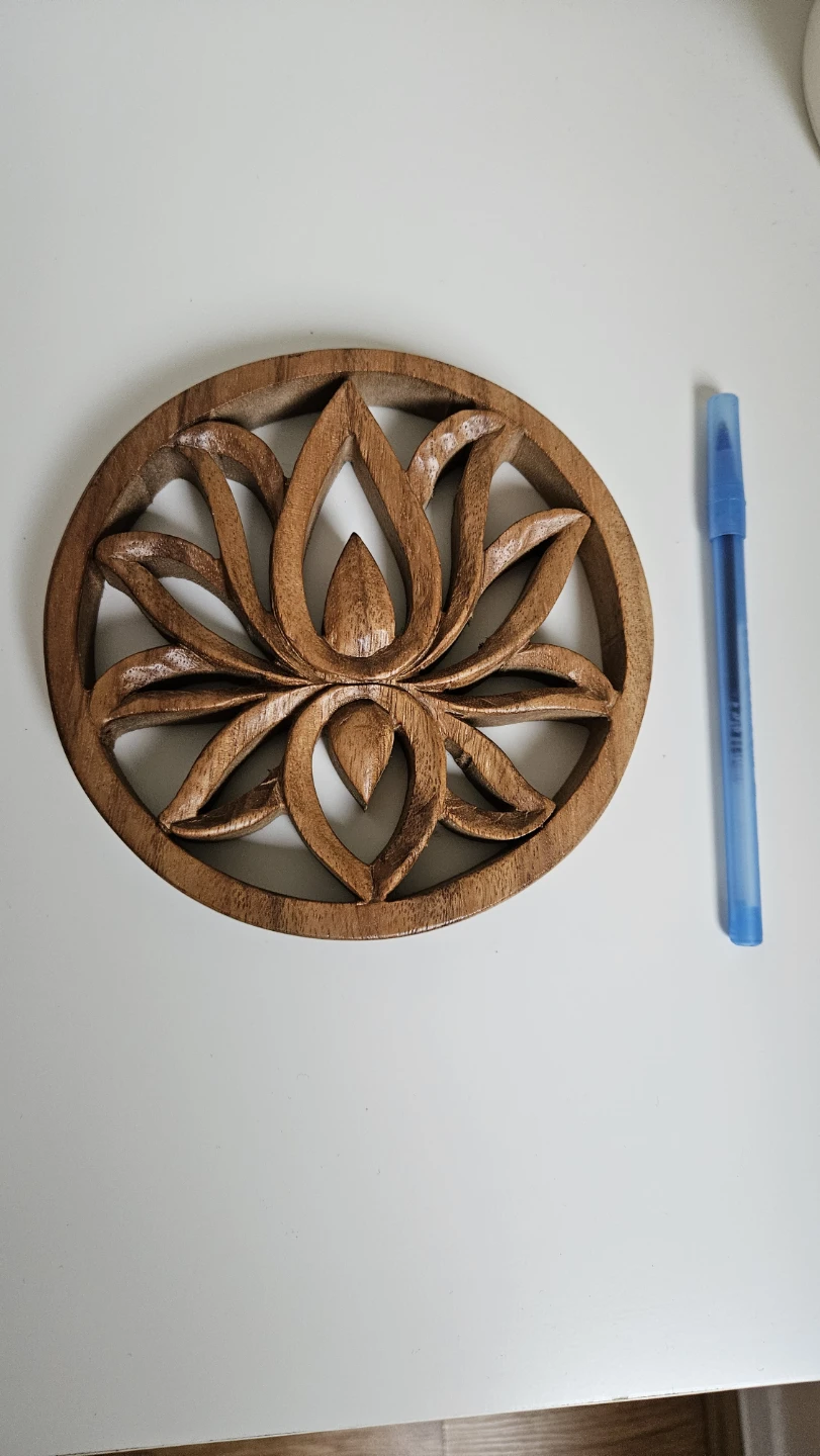 Lotus Wood Carving - photo 5