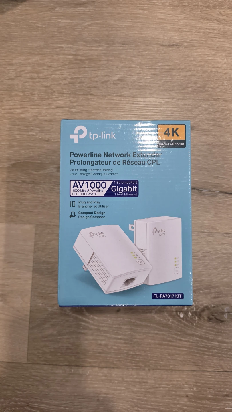 TP-Link AV1000 Gigabit Powerline Network Extender Kit
