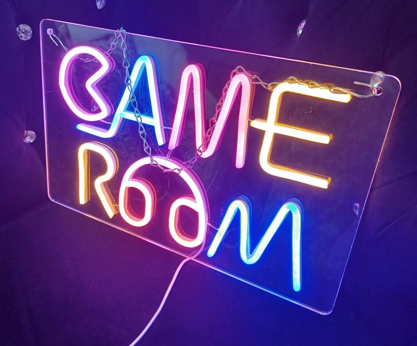 Neon "GAME ROOM" LED Sign