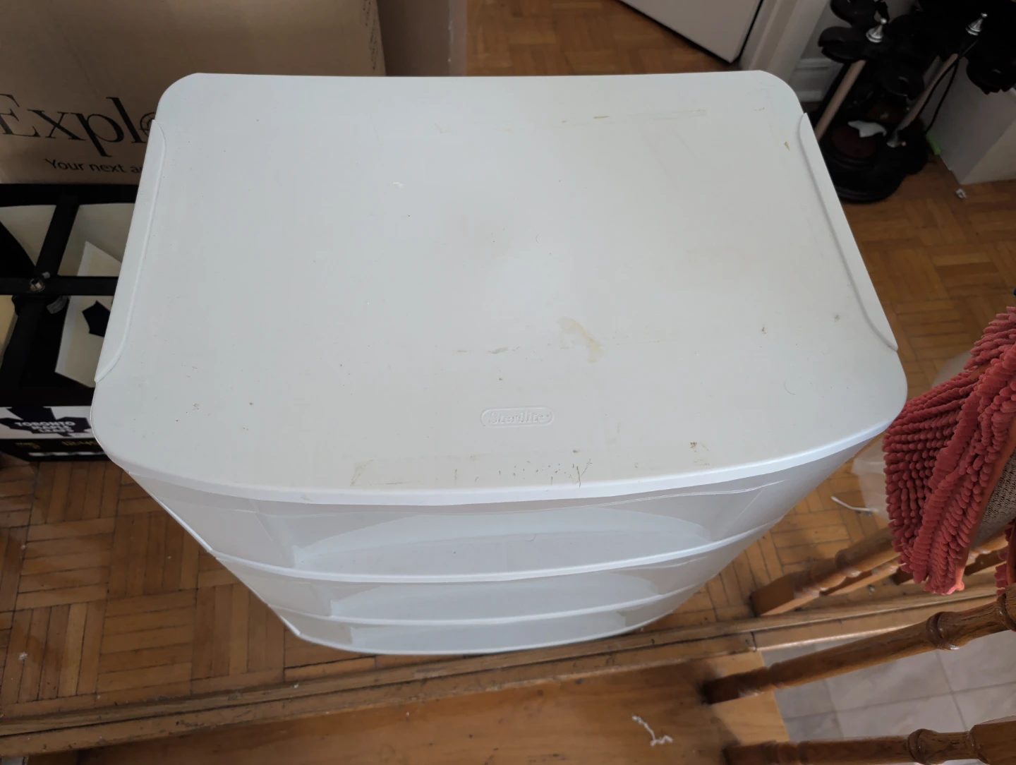 Sterilite 3 Drawer Plastic Organizer Cart - photo 2