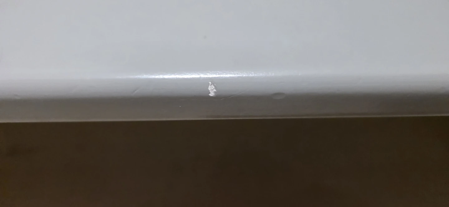 Gray changing Table with Drawer and Shelves - photo 5