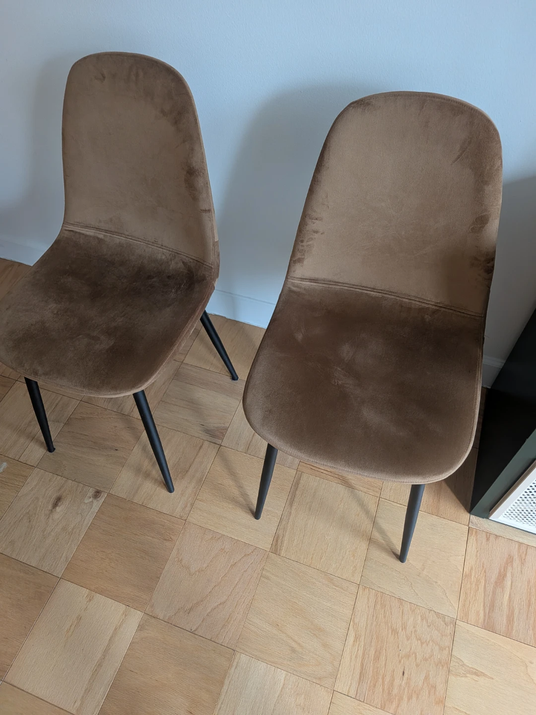 Chair velvet Camel (set of 4) - photo 2
