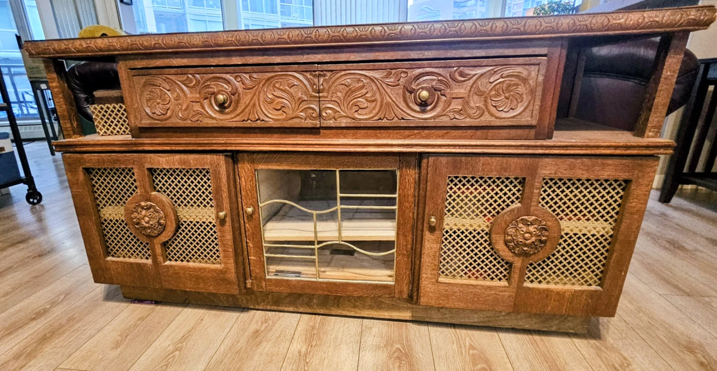 Vintage  Media Console / Cabinet - photo 2