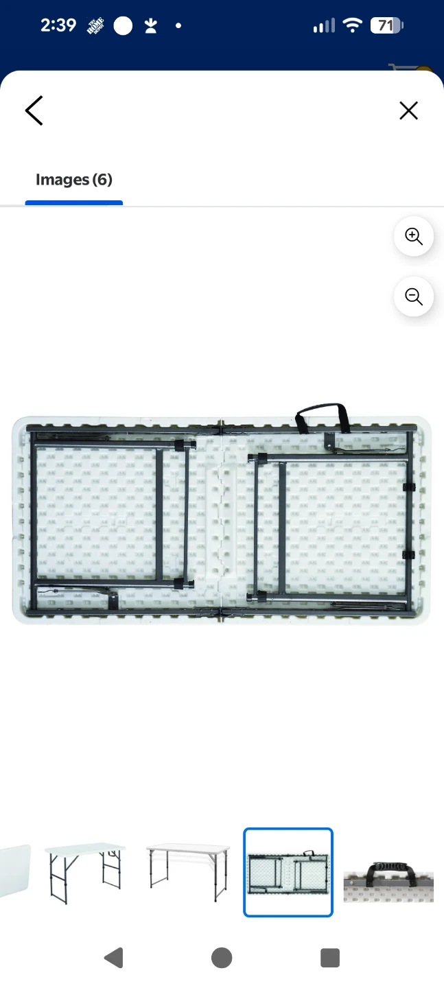 Folding Table - photo 4