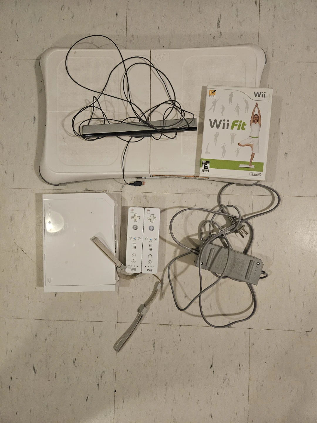 Nintendo Wii Fit Bundle with Balance Board and Controllers