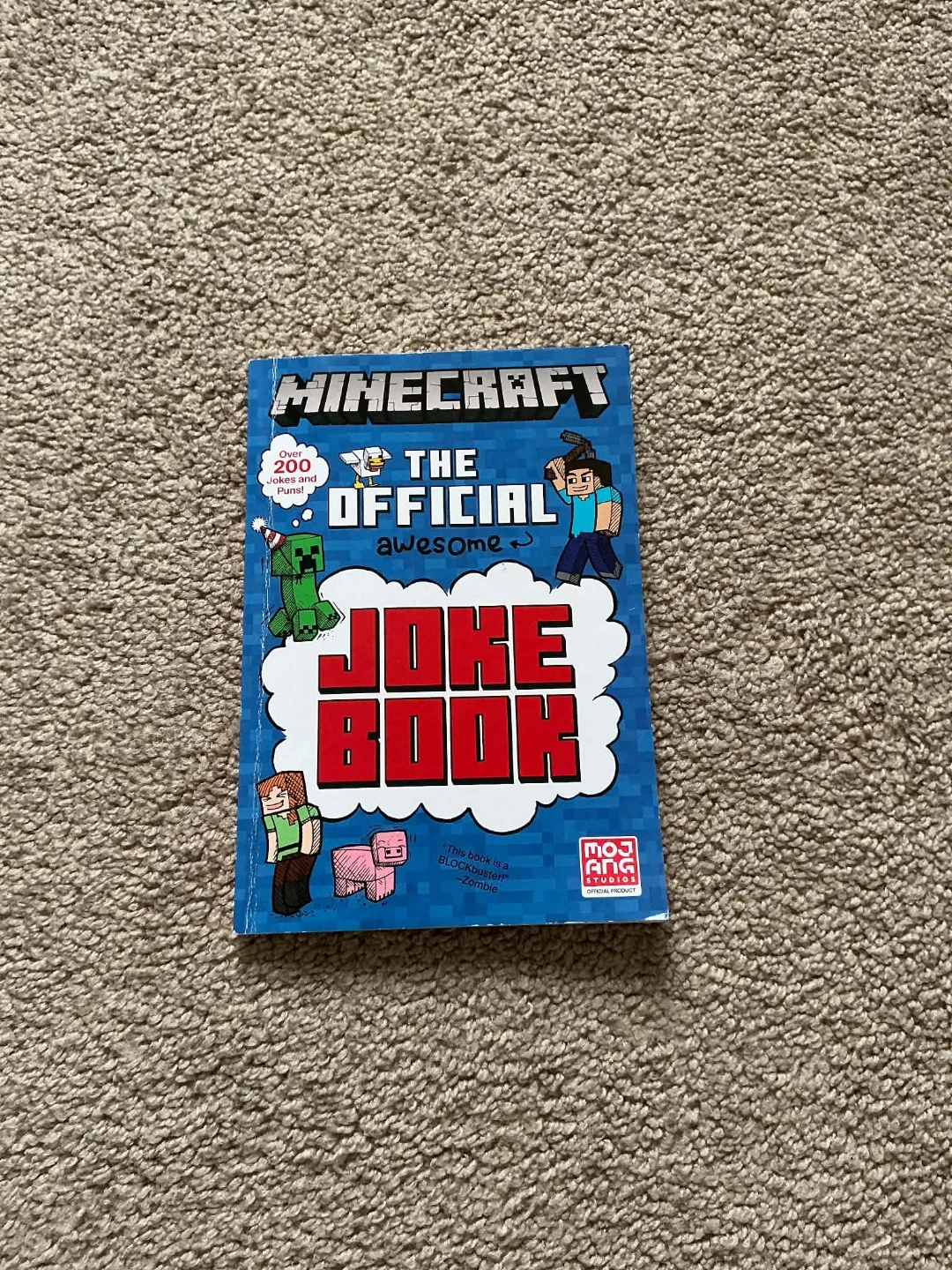 Minecraft The Official Awesome Joke Book