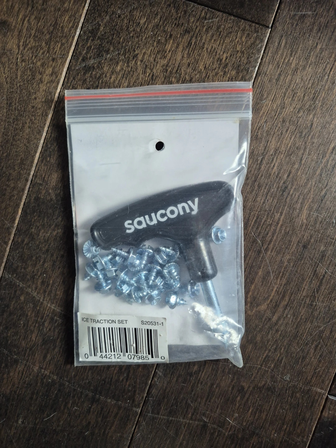 Saucony Ice Traction Set with 24 Spikes & Wrench - photo 2