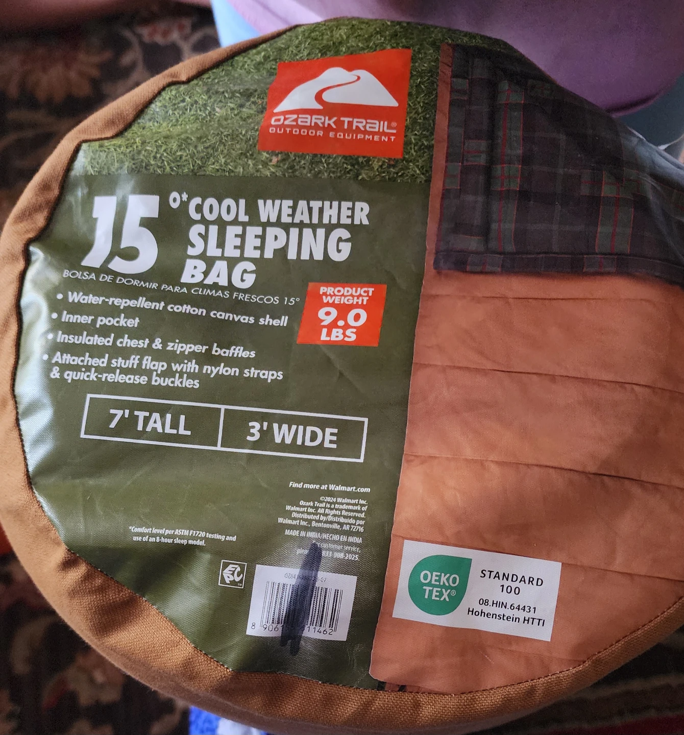Ozark Trail J5 15° Cool Weather Sleeping Bag