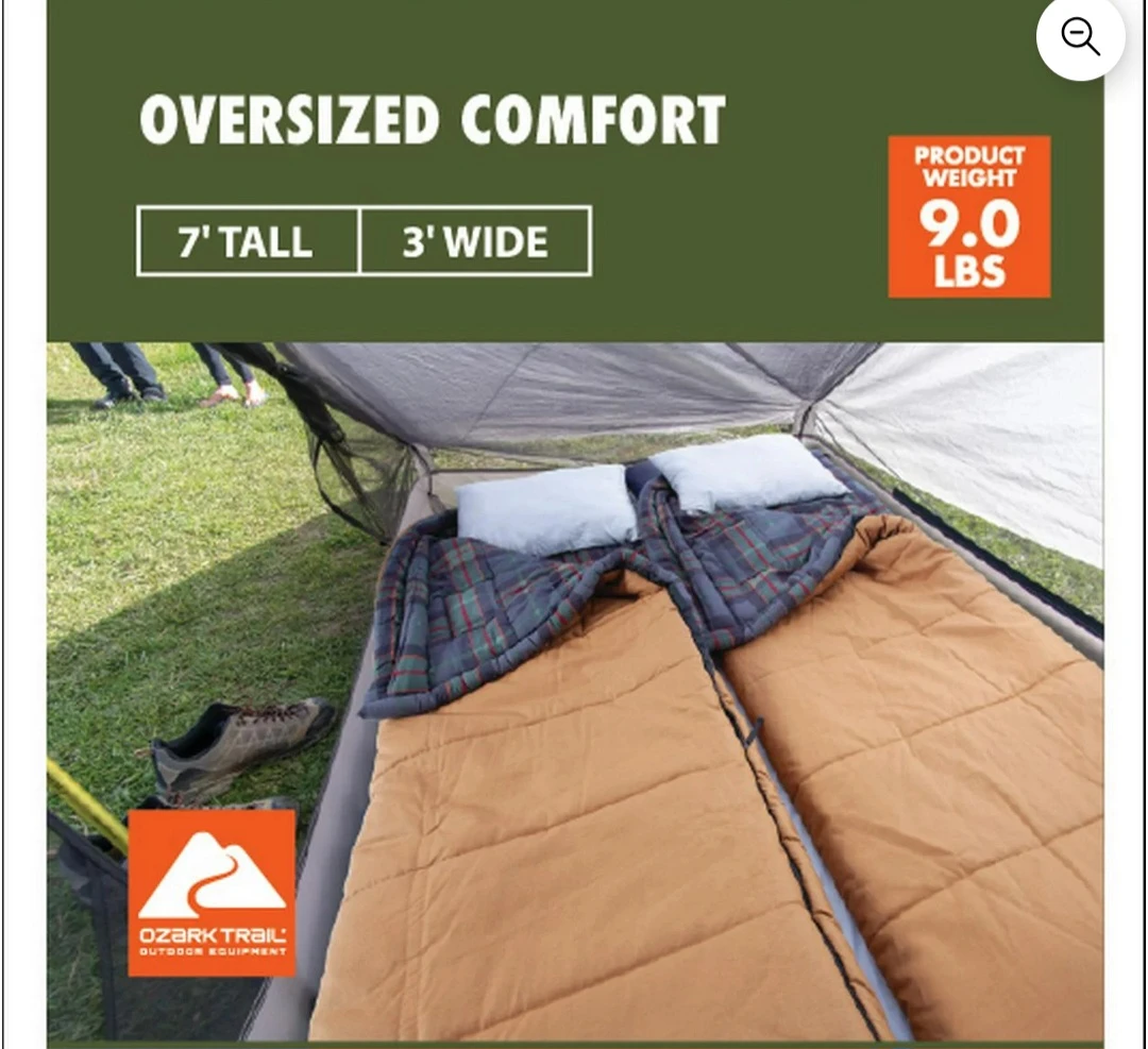 Ozark Trail J5 15° Cool Weather Sleeping Bag - photo 2