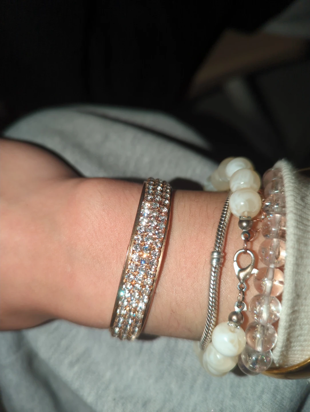 Gold-toned Bangle Bracelet - photo 2