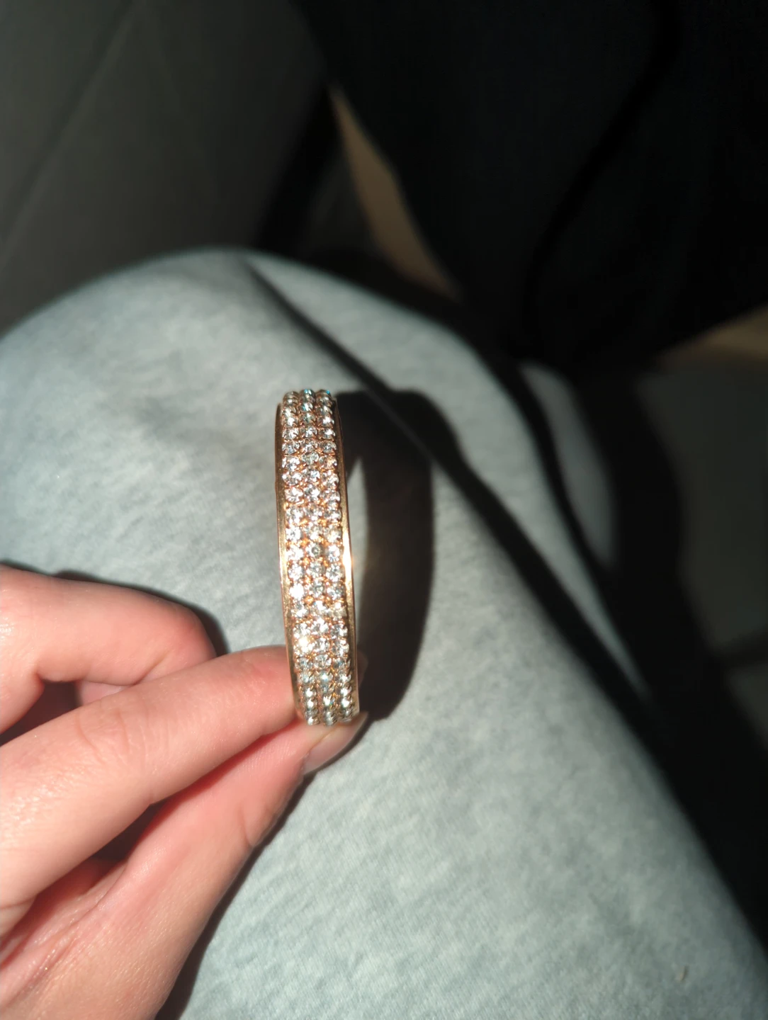 Gold-toned Bangle Bracelet - photo 3