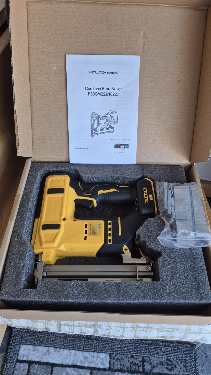 Cordless Brad Nailer F30G/422J/1022J