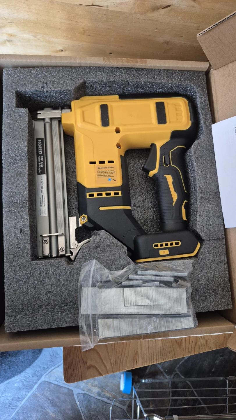 Cordless Brad Nailer F30G/422J/1022J - photo 3