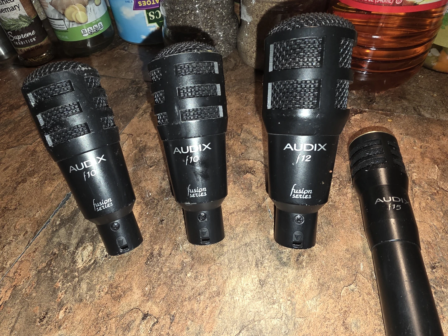 Audix Microphones - F10, F10, F12, F15