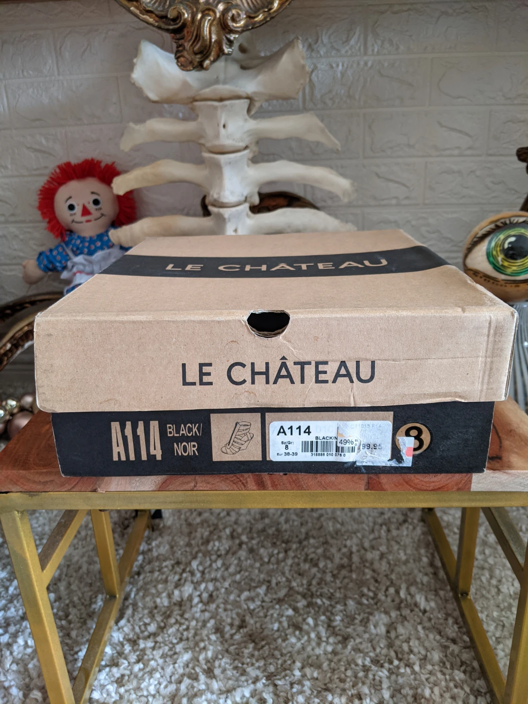 Le Château Black Gladiator Wedge Sandals - photo 5