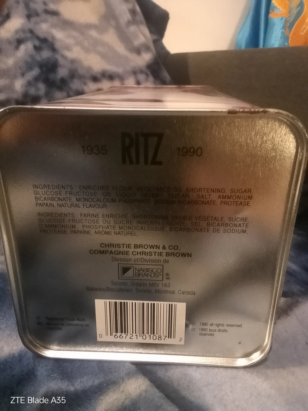 Ritz Biscuits Special Edition Tin - photo 4