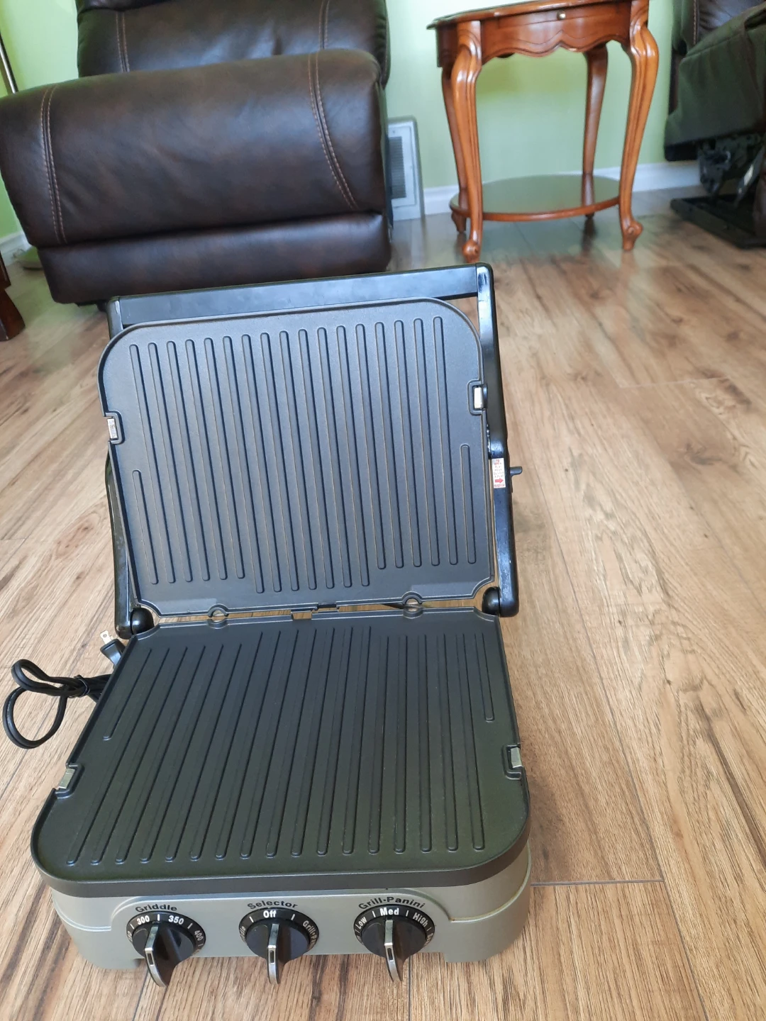 Gourmet "Grill-Panini" Electric Grill - photo 2