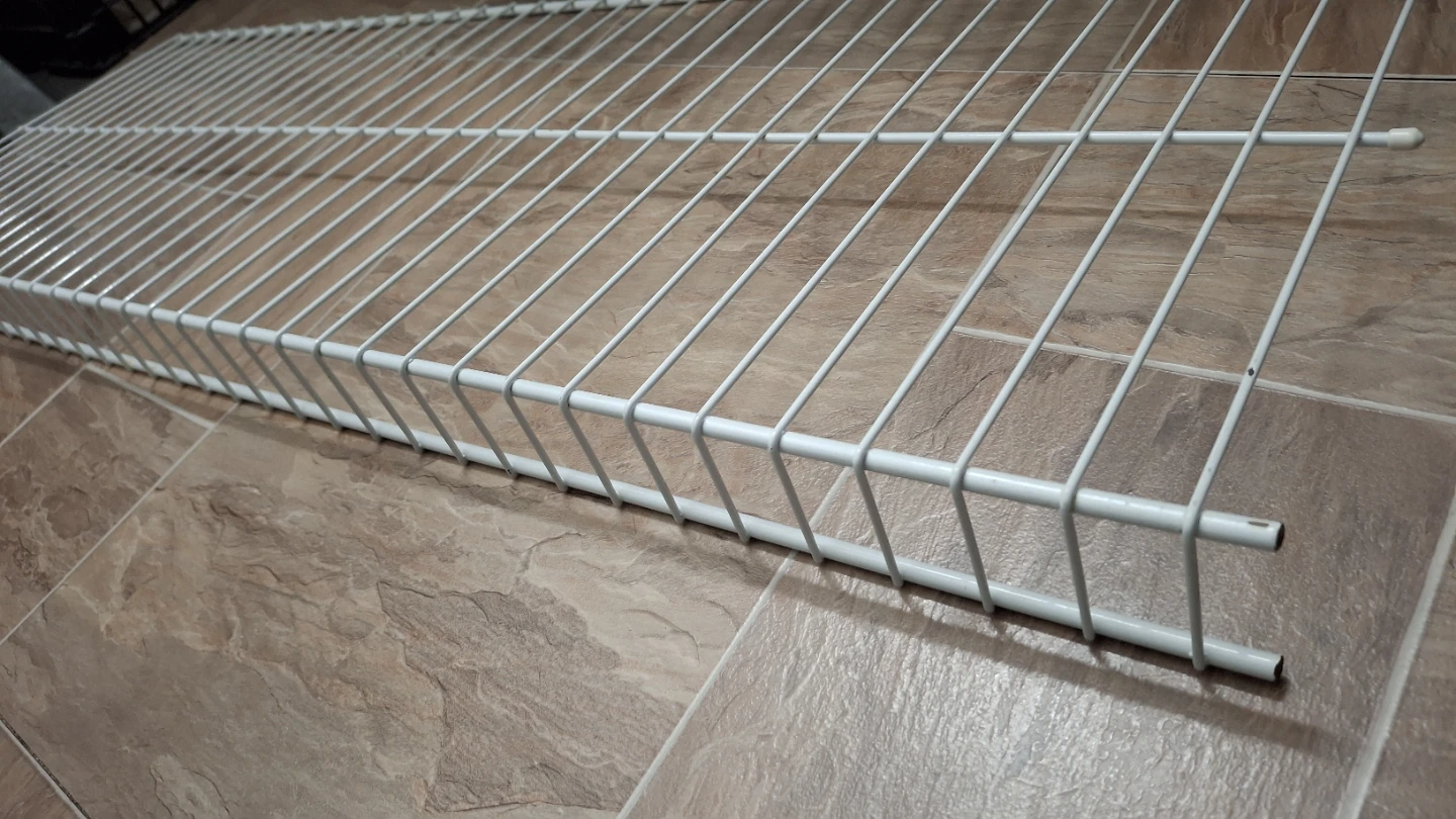 White Wire Shelf 92x30cm - photo 3