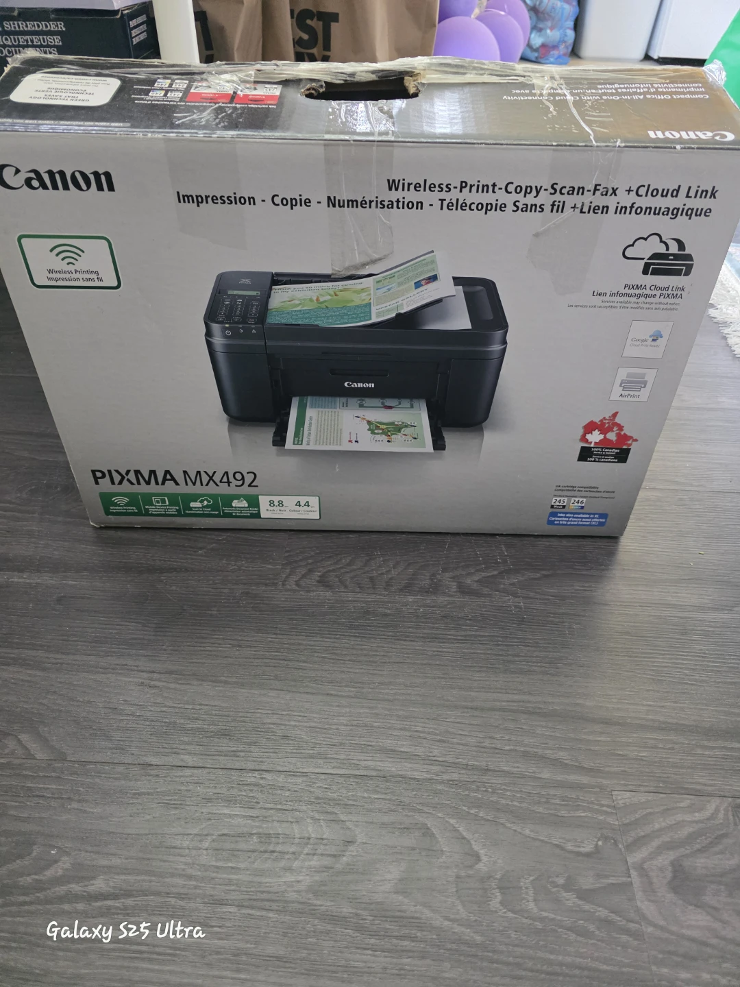 Canon PIXMA MX492 Wireless All-in-One Printer