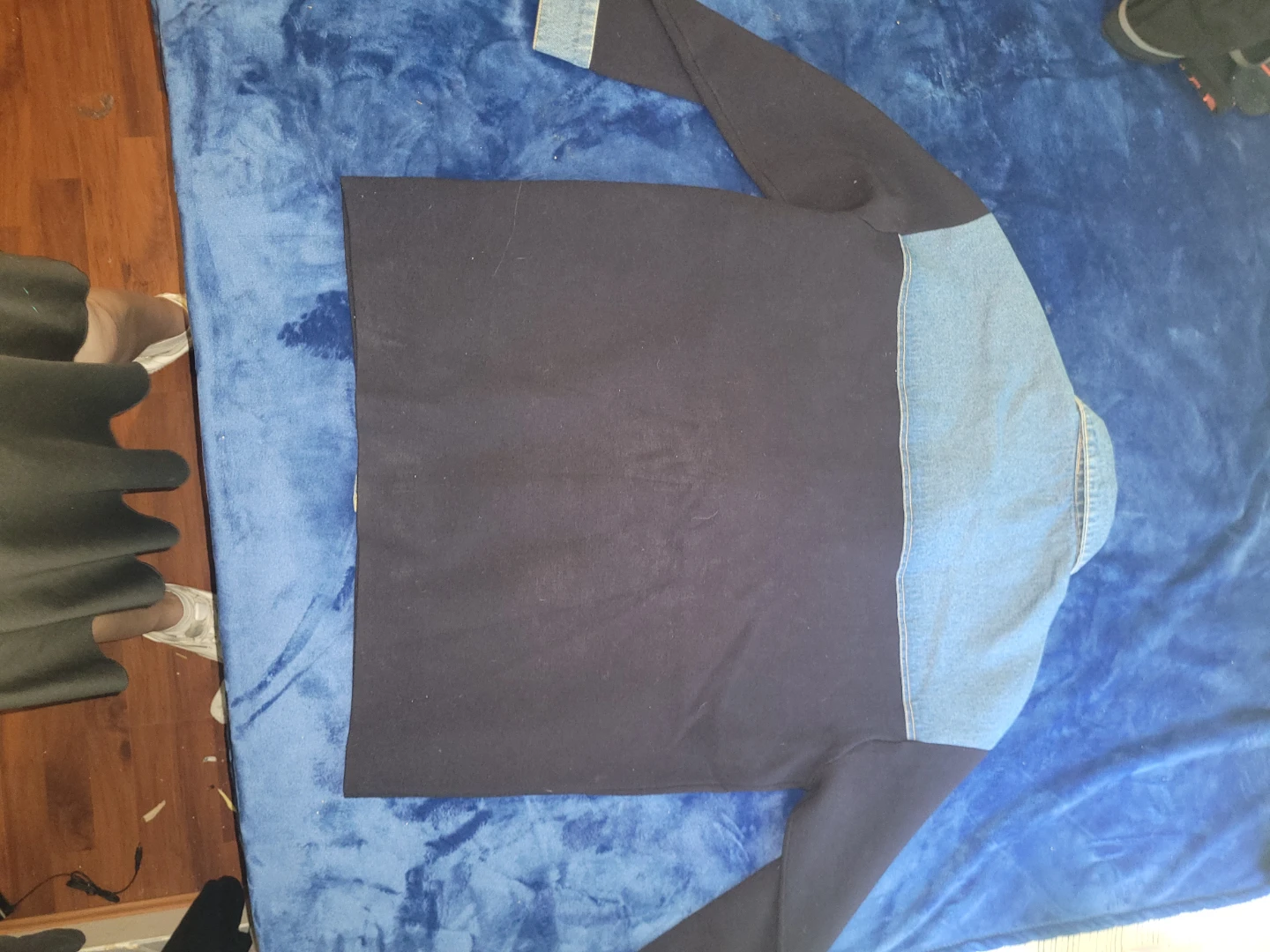 Sandro Paris Mixed Media Jacket - photo 5