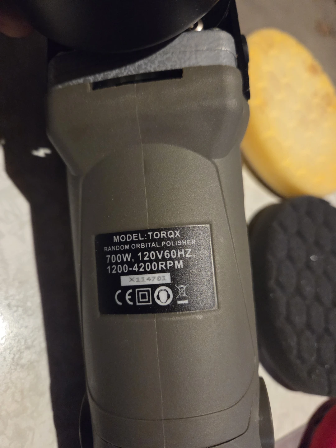 TORQX Random Orbital Polisher - Brand New + 5 Hex-Logic Pads - photo 2