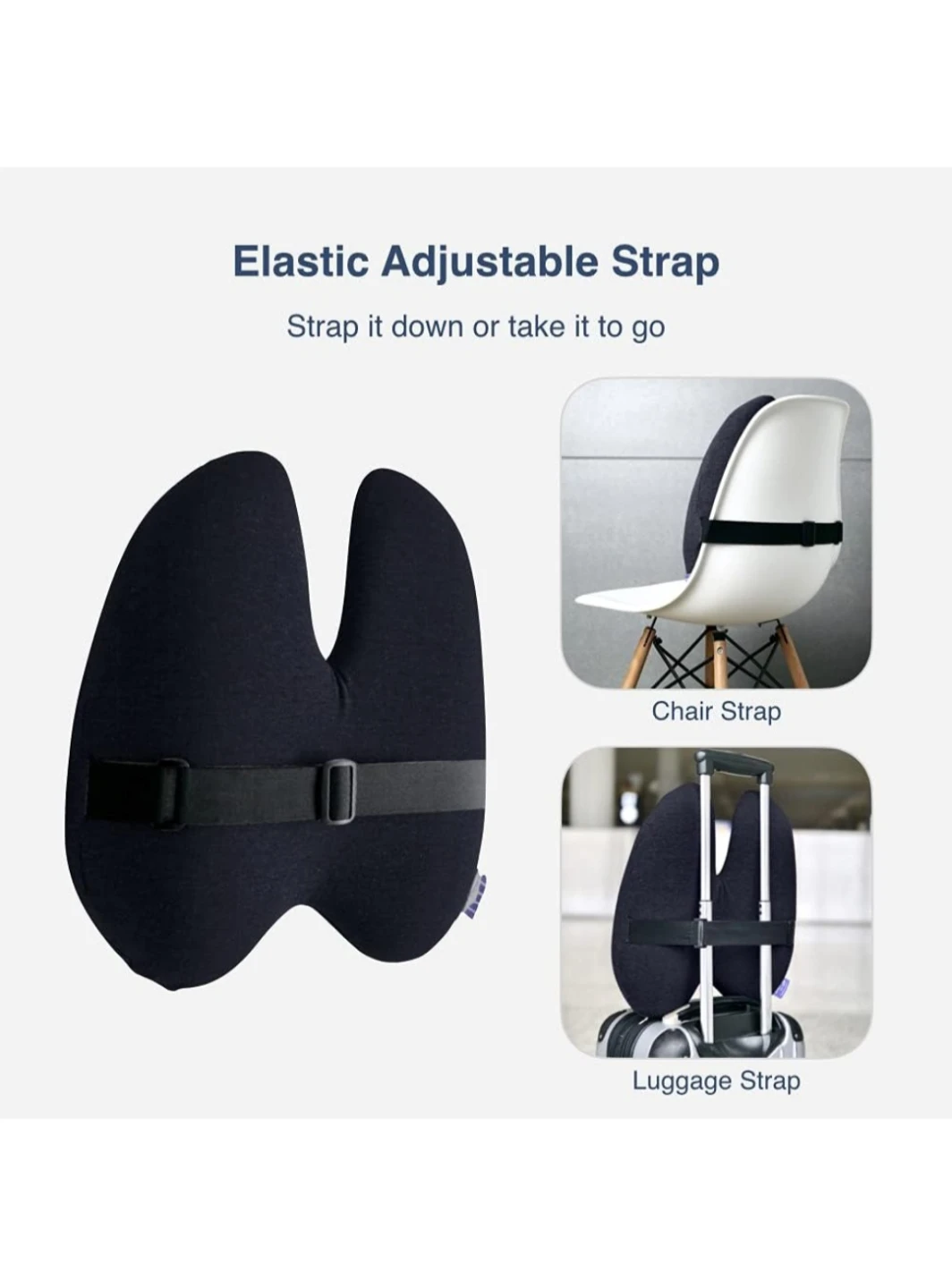 Black Lumbar Support Pillow - photo 5