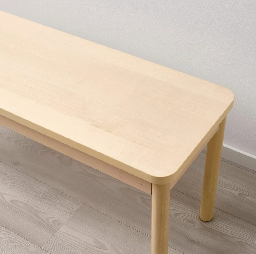 IKEA RÖNNINGE bench - Birch - photo 3