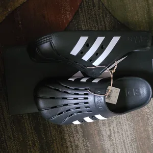 Woman Adidas Adilette Clog Slides Size 9