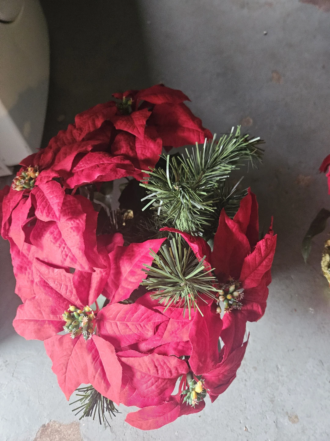 Artificial Poinsettia Plants - photo 4