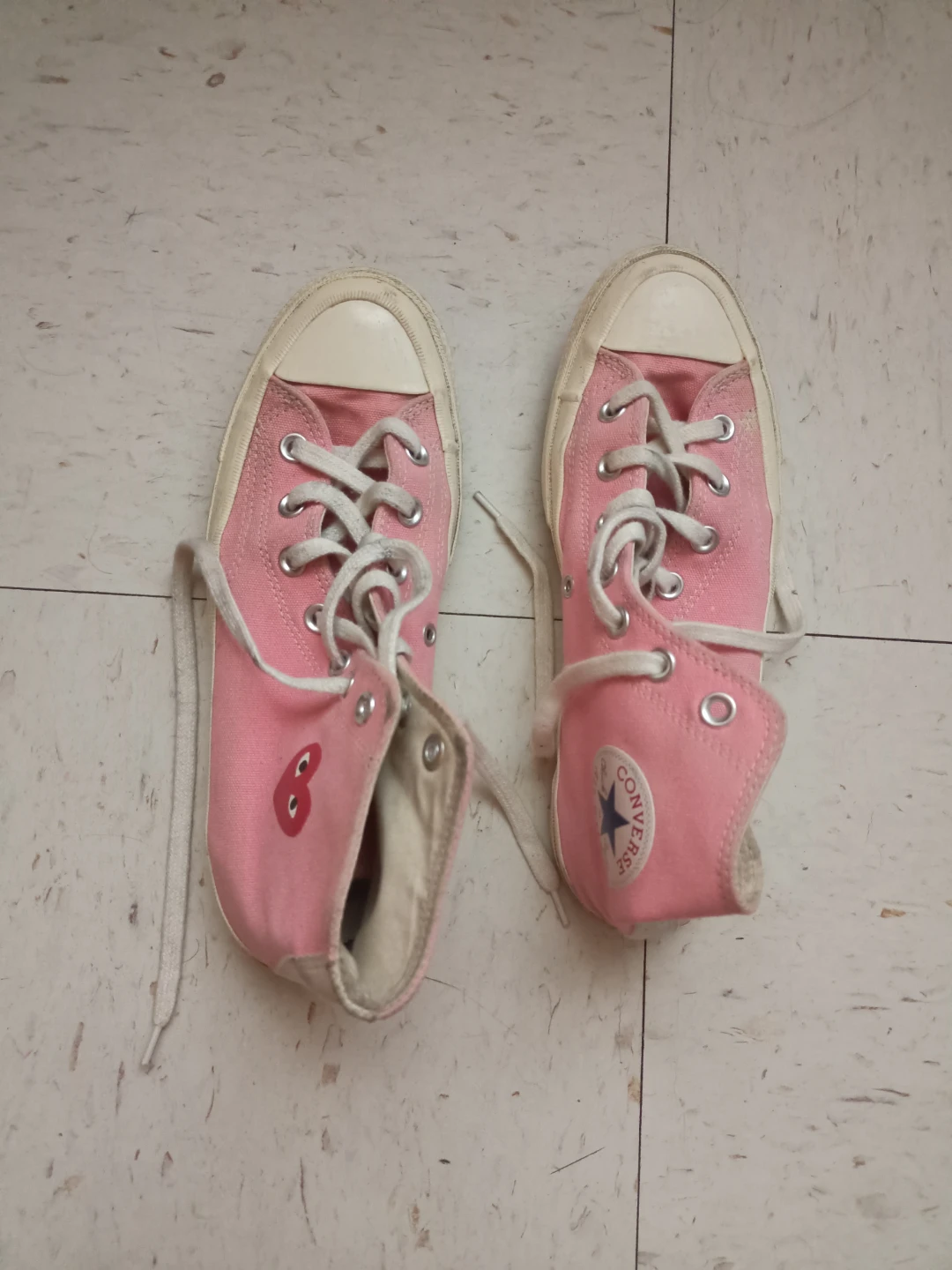 Star Pink High Top Sneakers - photo 2