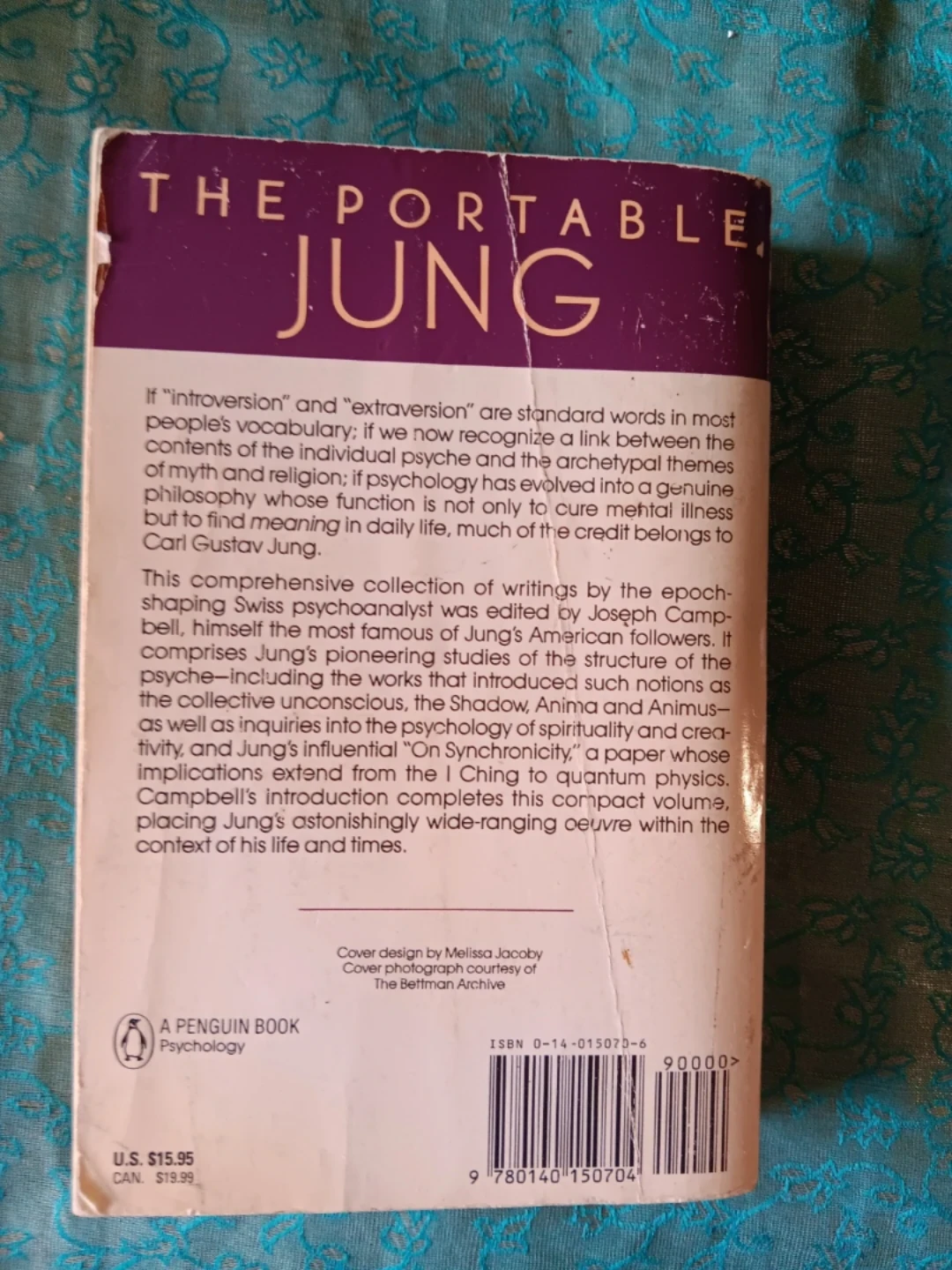 The Portable Jung: Edited by Joseph Campbell - Penguin Book - photo 2