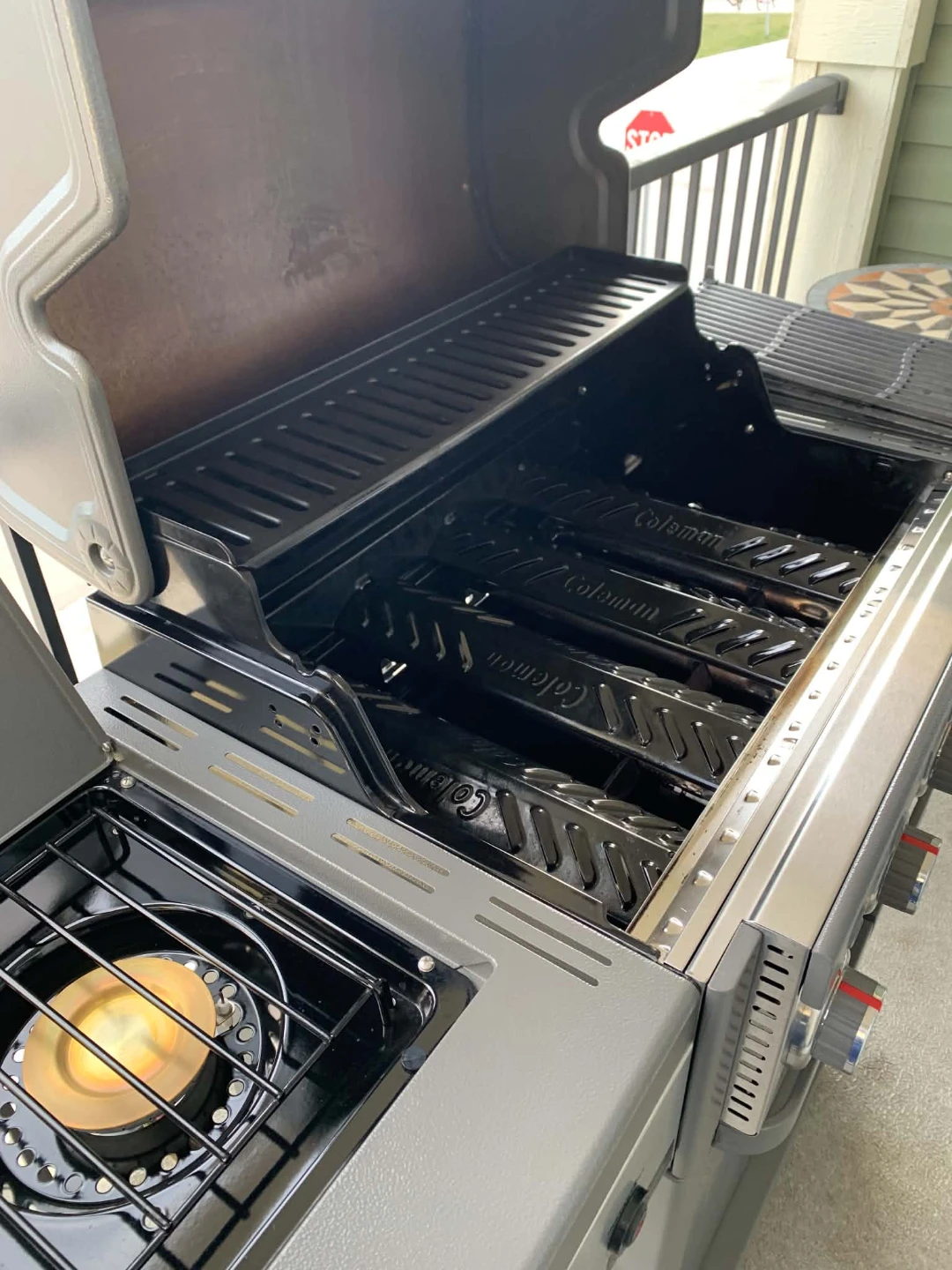 Coleman Revolution 4-Burner Propane Grill with Side Burner - photo 4