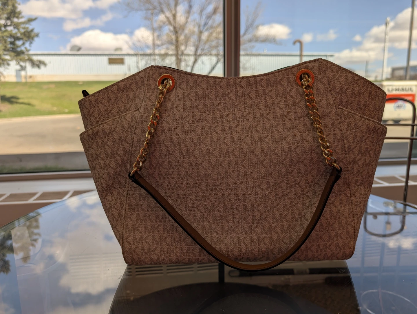 Michael Kors Jet Set Travel LG Chain Shldr Tote - Vanilla - photo 5