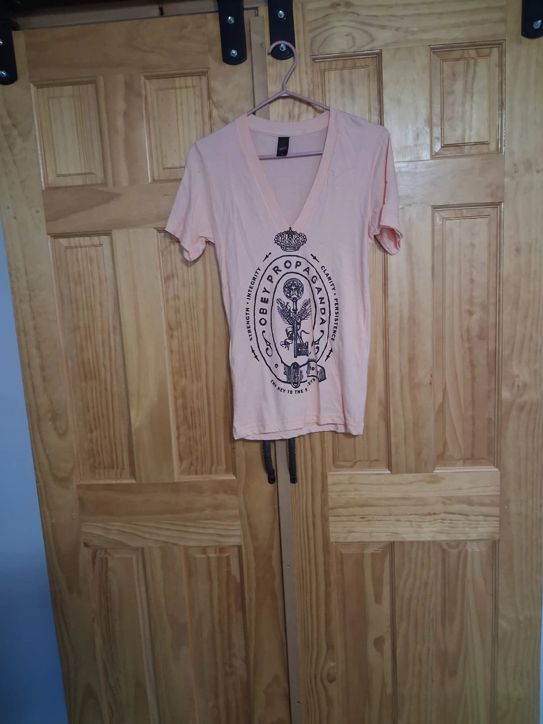 OBEY Propaganda V-Neck T-Shirt