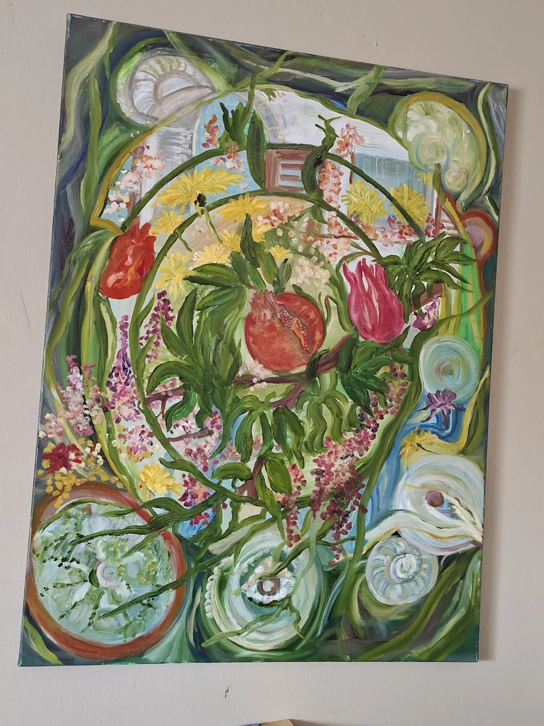 Original Floral and Botanical Art Painting