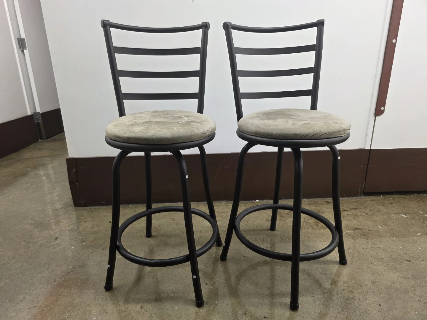 Pair of Swivel Bar Stools (35 each)