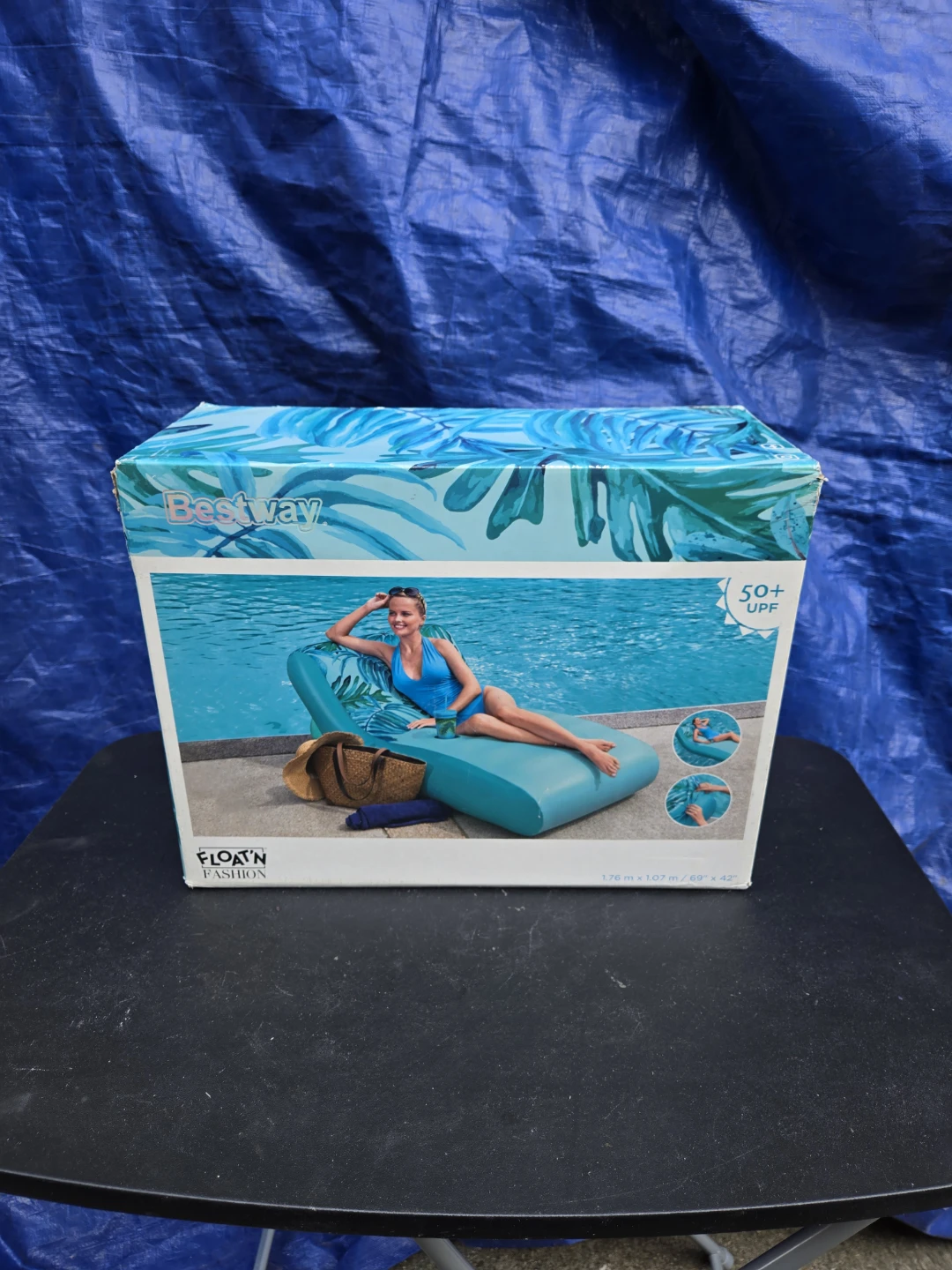 Delux adult pool inflatable lounger