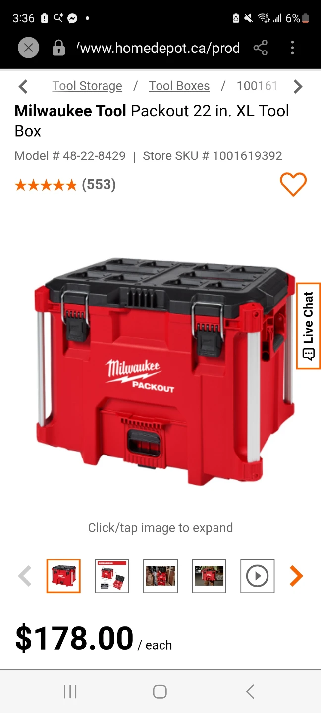 Milwaukee PACKOUT 22 in. XL Tool Box - photo 3