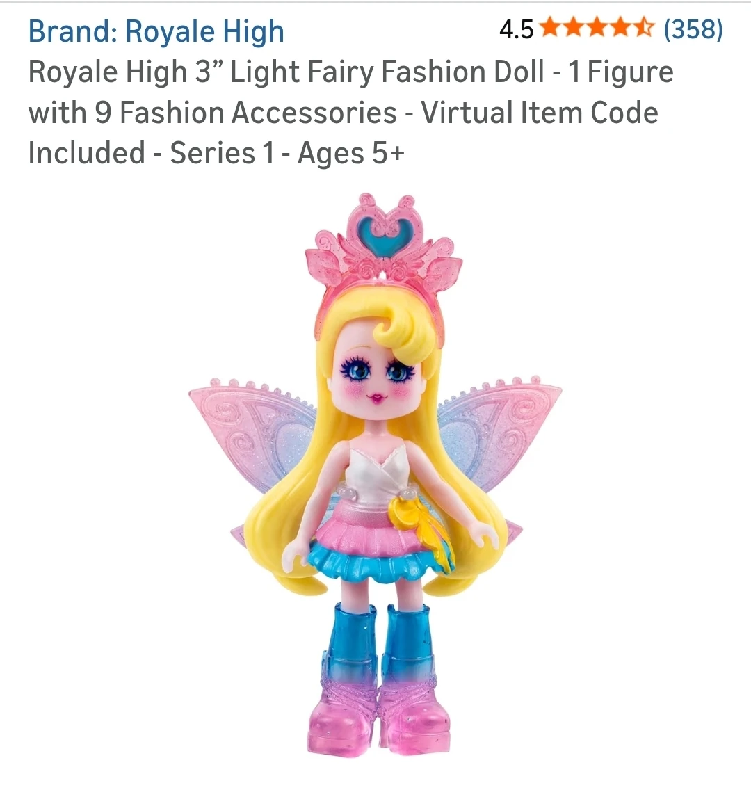 NEW Royale High Dolls - Light Fairy & Dark Fairy - photo 4