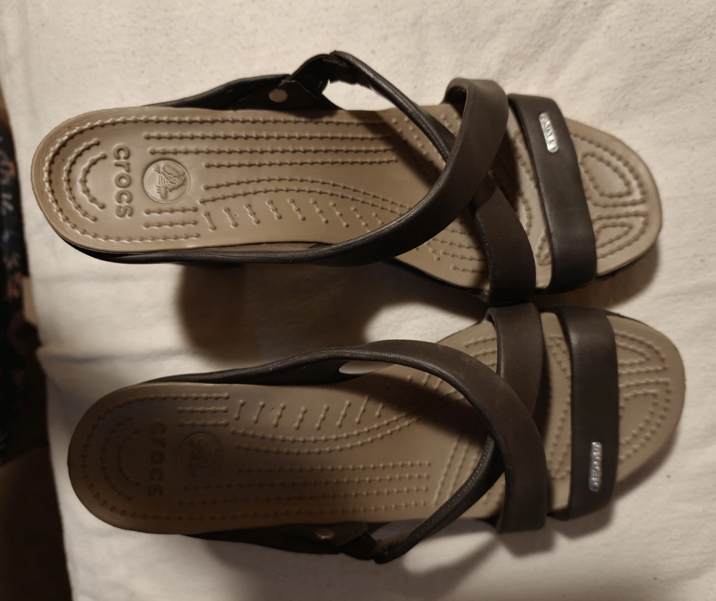 Authentic Crocs Patricia Wedge Sandals – Size 9 - photo 3