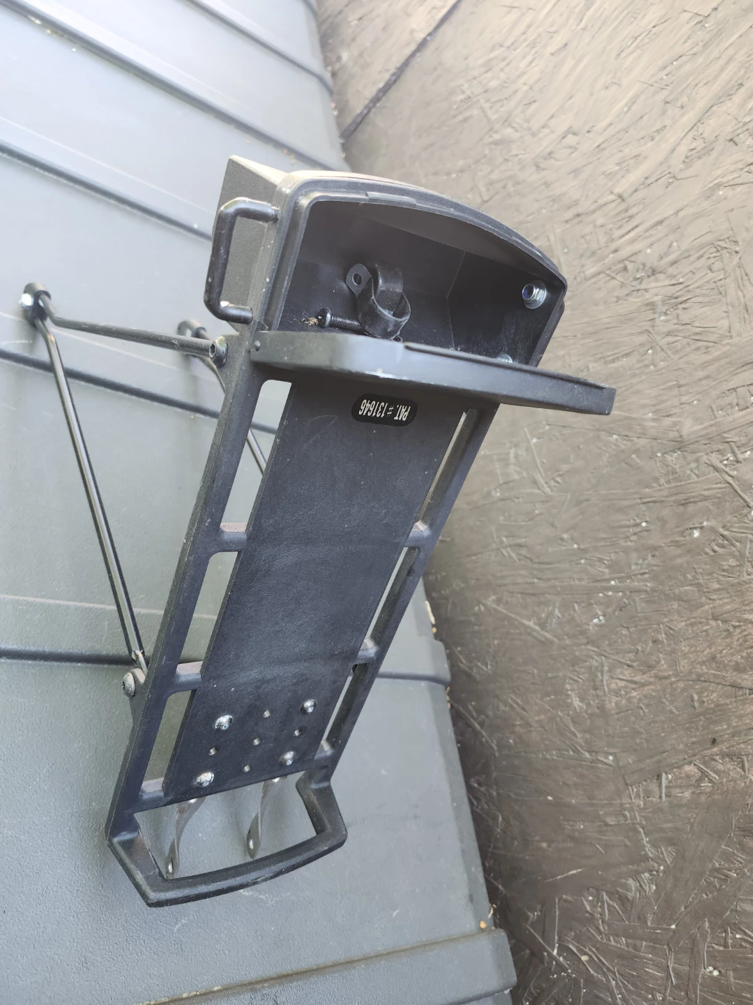 Black Bicycle Rack