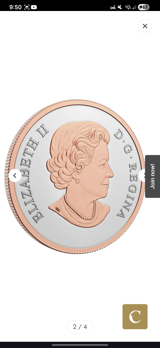 2022 Canada $20 Pure Silver Wedding Day Coin