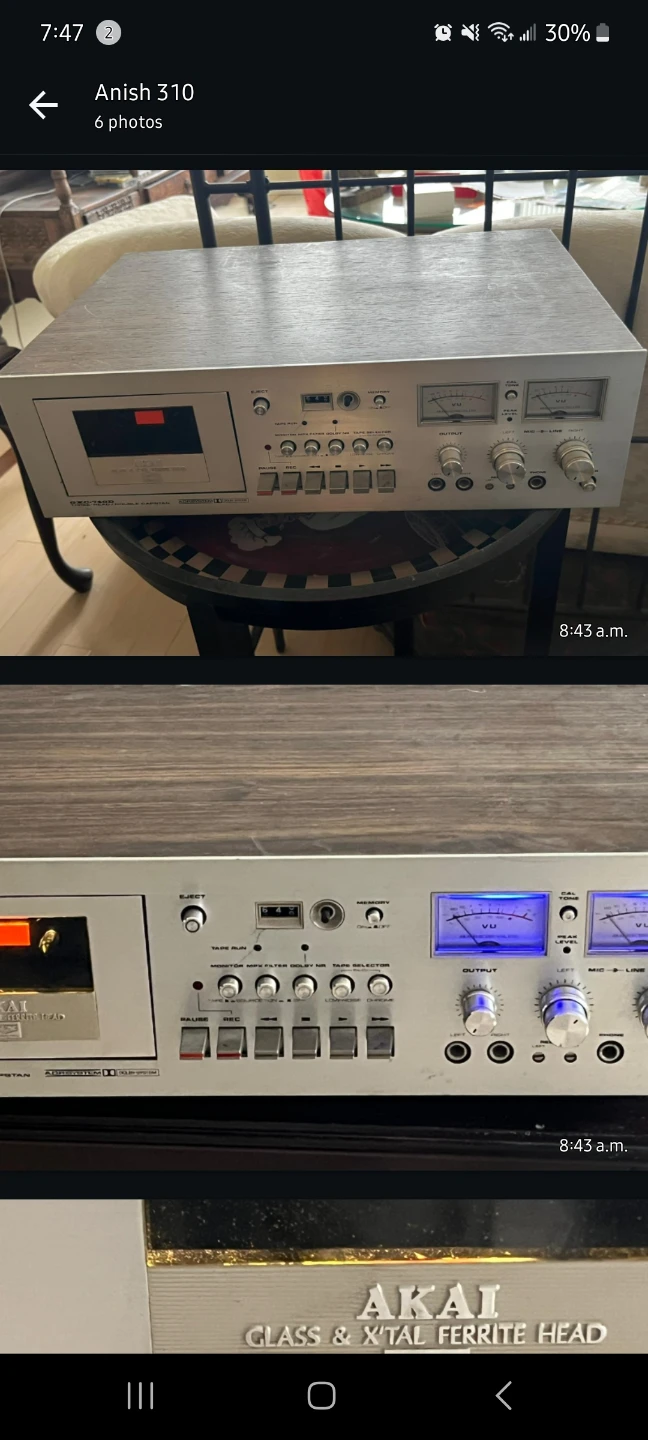 Akai GXC-740D Cassette Deck