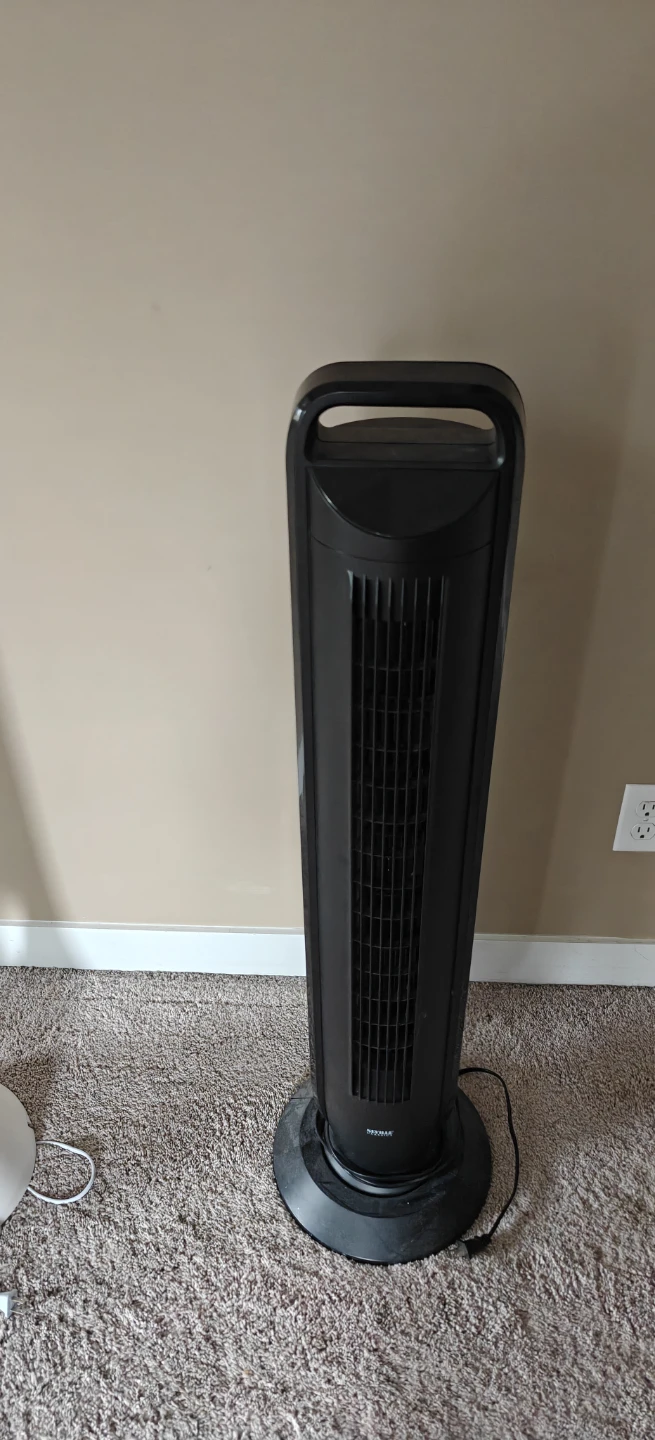 BLACK TOWER FAN - photo 3
