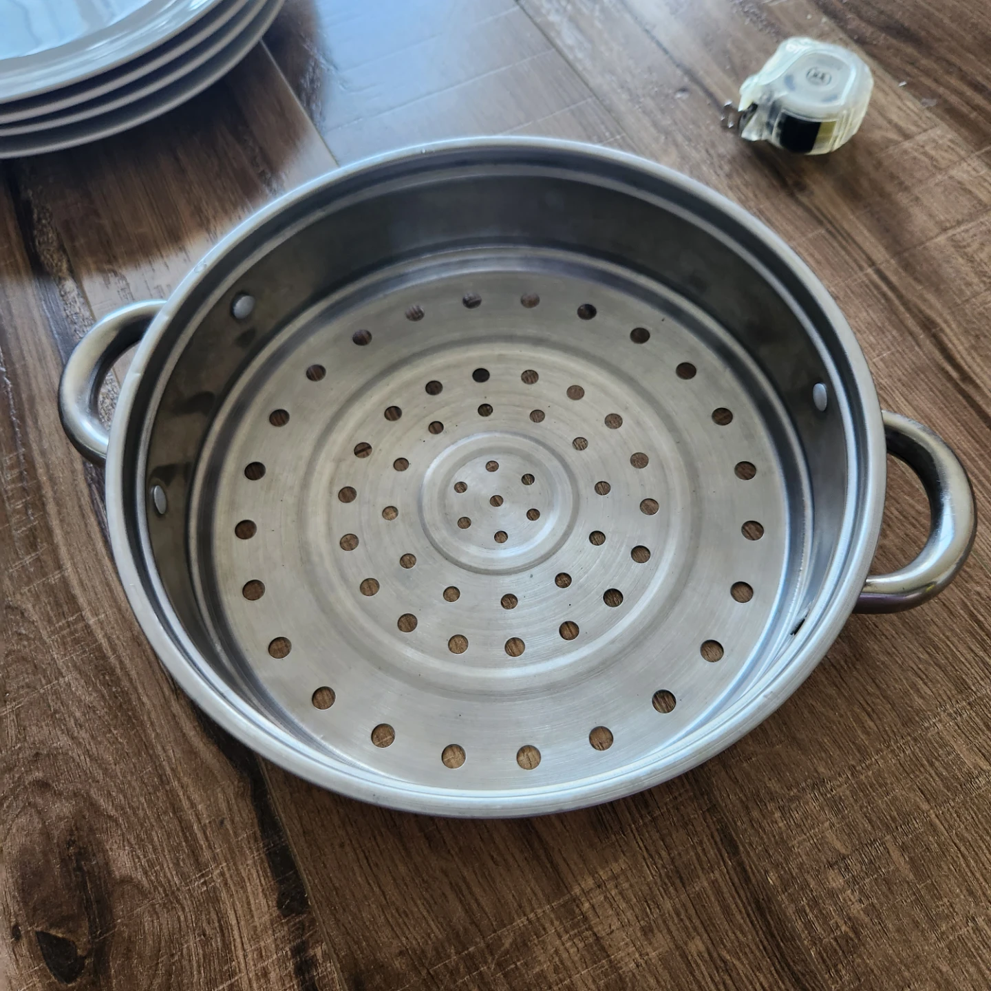 24CM Stainless Steel Steamer Pot with Glass Lid - photo 2
