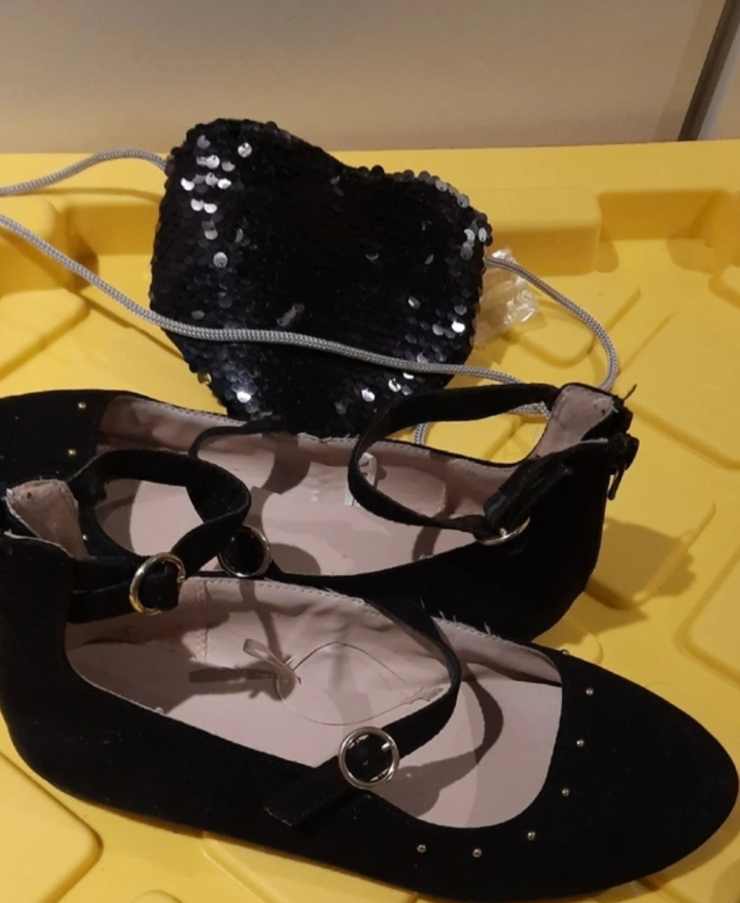 Children's place dress shoes 2 & Heart Purse