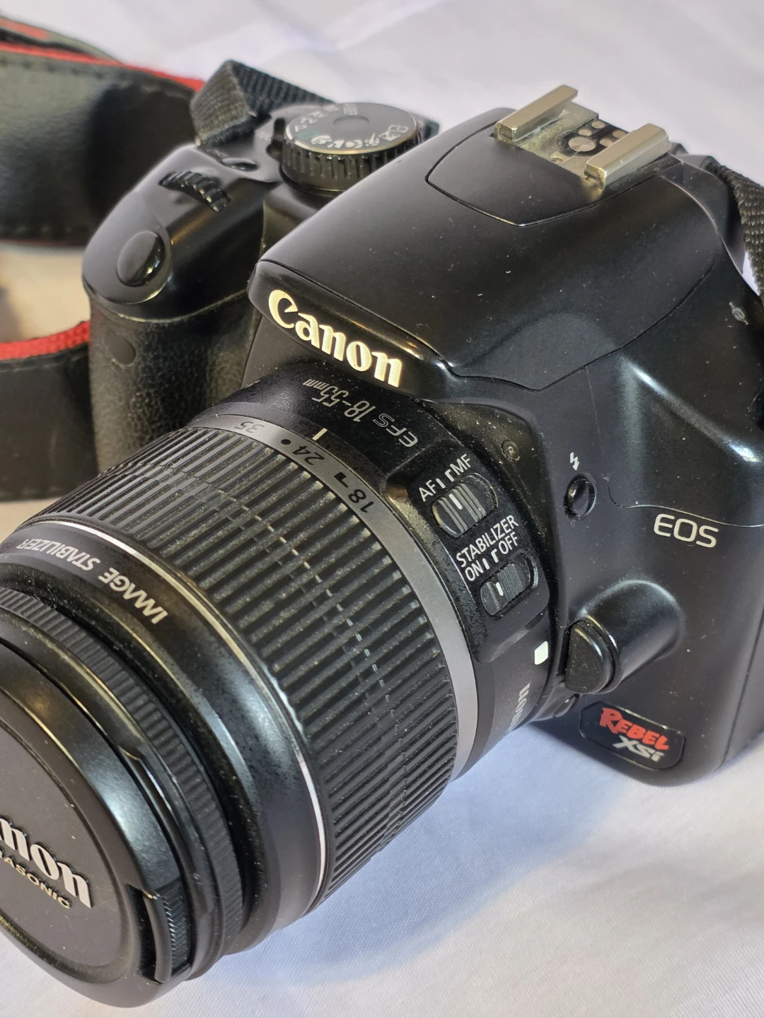 Canon EOS Rebel XSi DSLR with 18-55mm & 75-300mm Lenses and Bag - photo 3