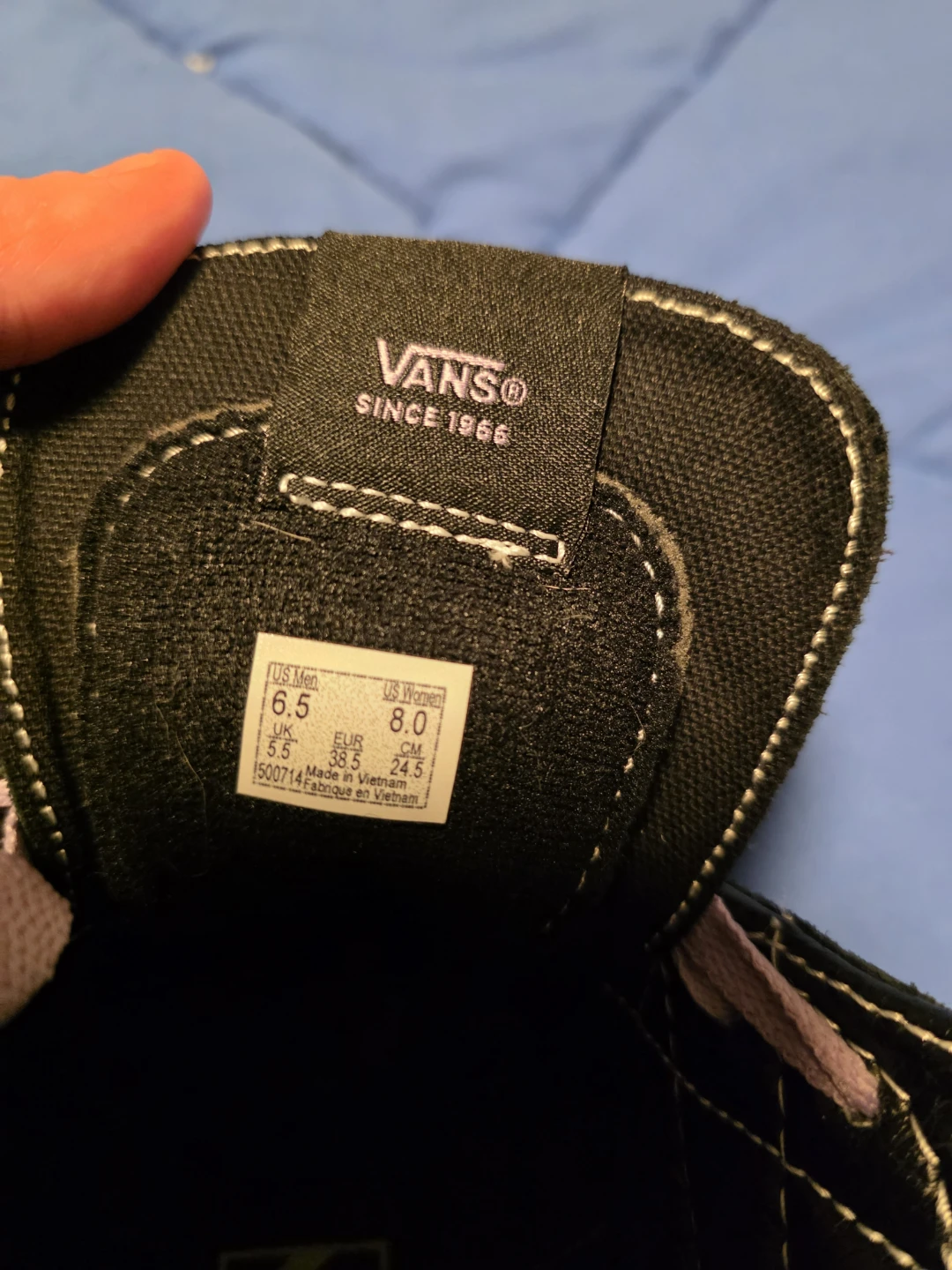 Vans SK8-Hi "Since 1966" High-Top Sneakers US Women's 8 - photo 4